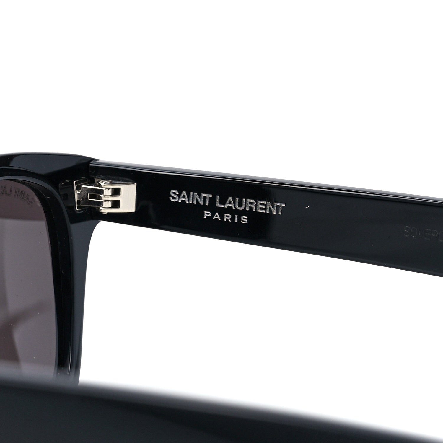 Saint Laurent Acetate SL51 039 Sunglasses Black Red White Blue 6 of 9