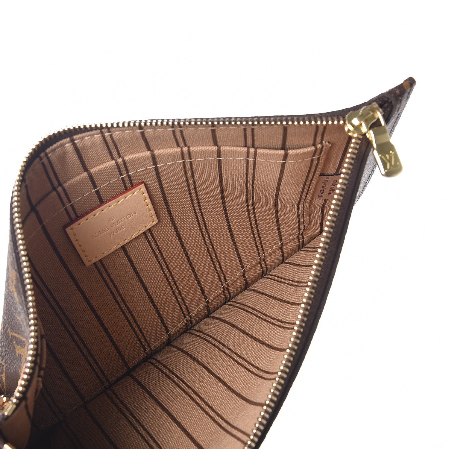 Louis Vuitton Monogram Neverfull MM GM Pochette 5 of 7