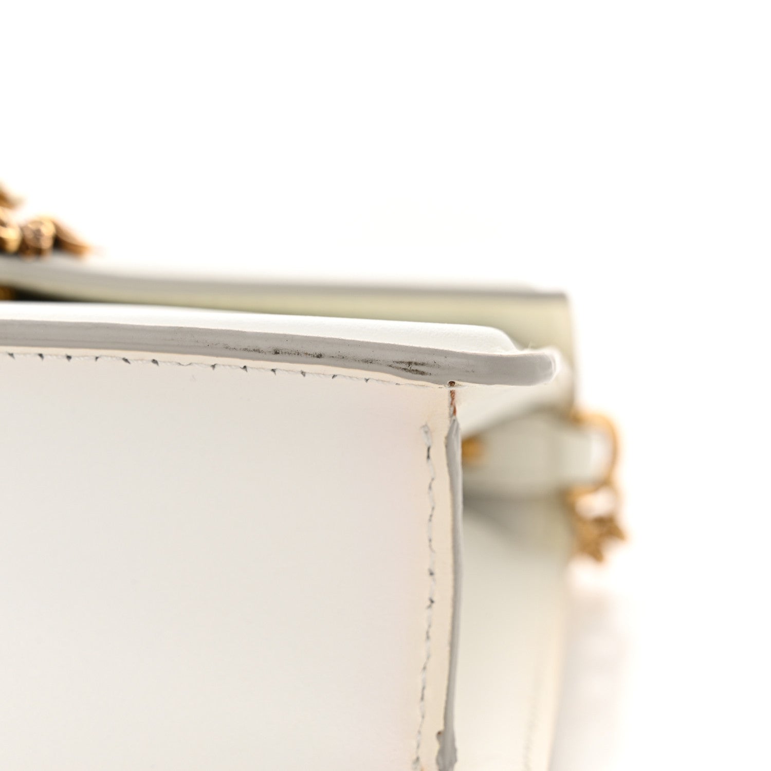 Dolce & Gabbana Smooth Calfskin Small Devotion Envelope Top Handle Bag White 14 of 18