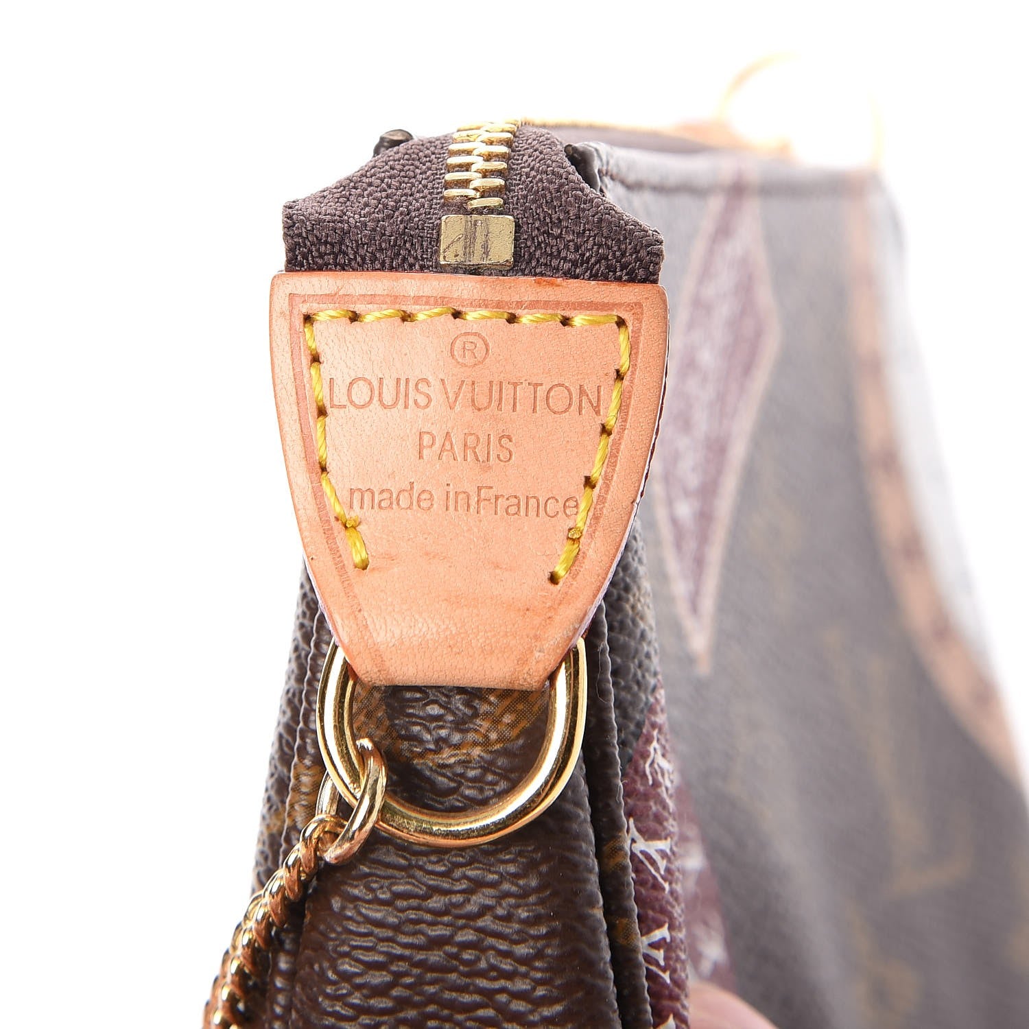 Louis Vuitton Monogram Patch Mini Pochette Accessories 5 of 7