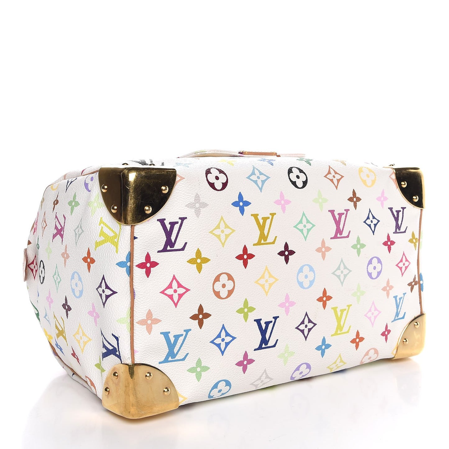 Monogram Multicolor Speedy 30 White