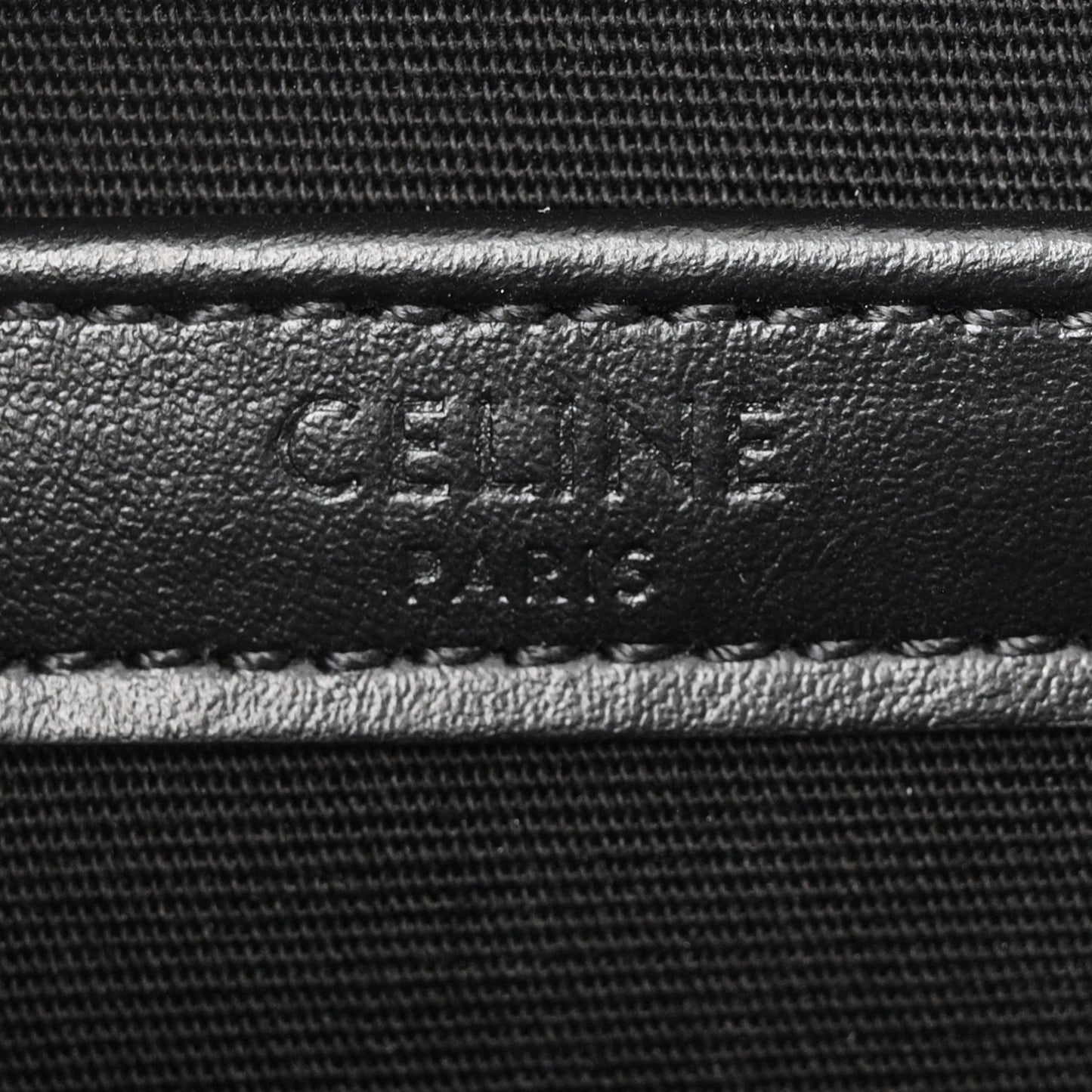 Triomphe Canvas Small Messenger Bag Black