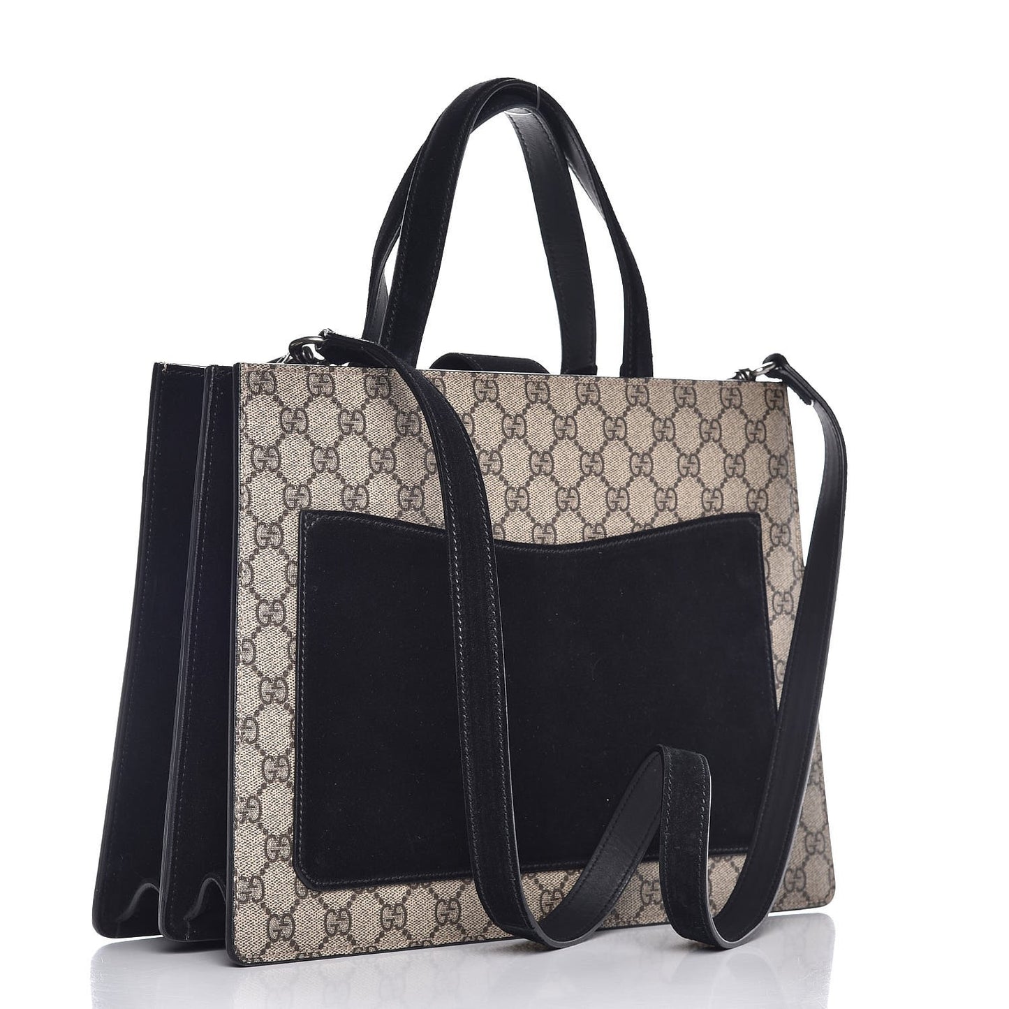 GG Supreme Monogram Dionysus Tote Beige Black