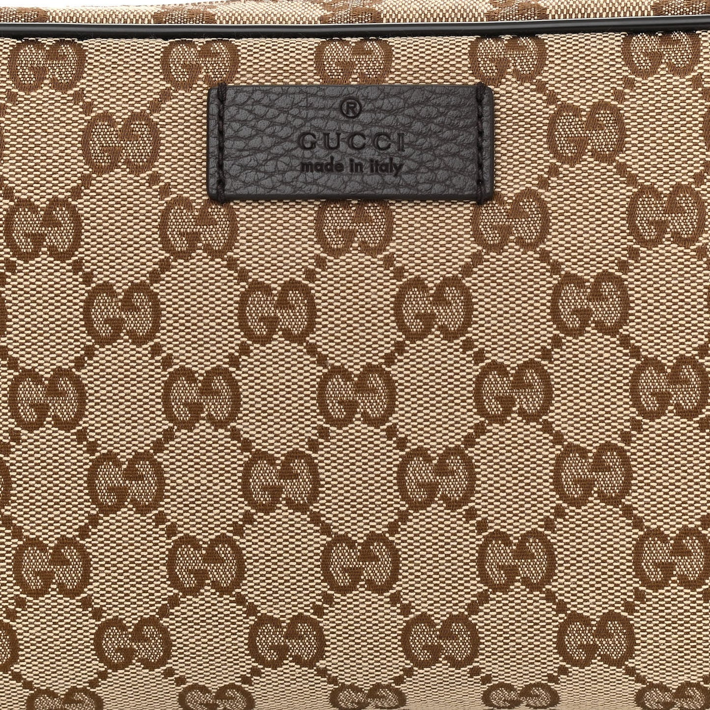 Monogram Belt Bag Dark Brown