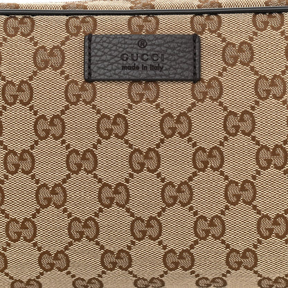 Gucci Monogram Belt Bag Dark Brown 8 of 10
