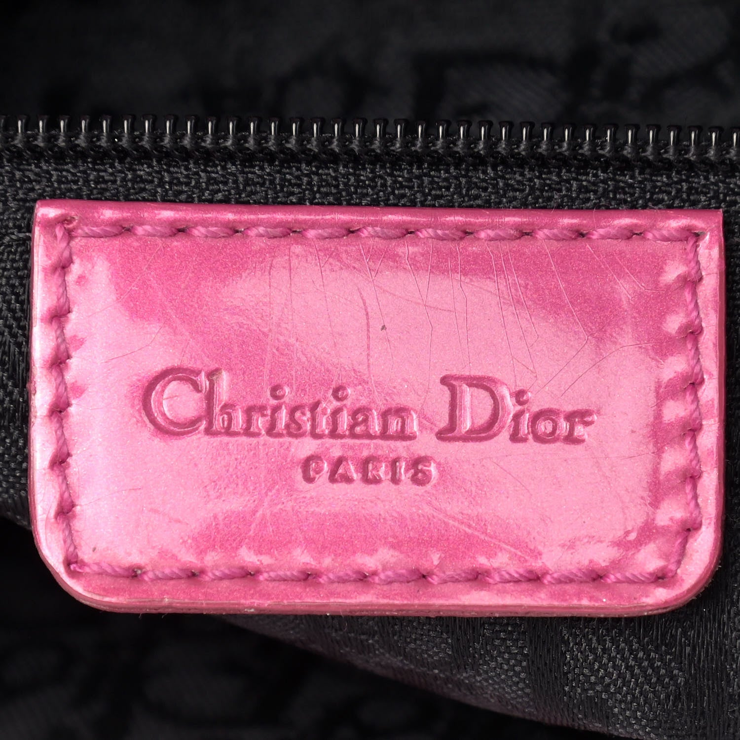 Christian Dior Canvas Filth Saddle Bag Multicolor 6 of 14