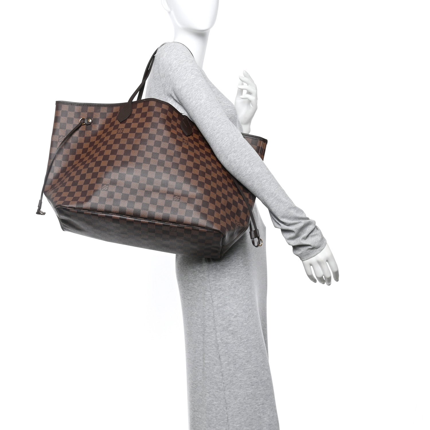 Louis Vuitton Damier Ebene Neo Neverfull GM 2 of 12