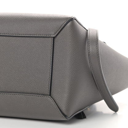 Celine Baby Grained Calfskin Micro Belt Bag Grey 7 of 10