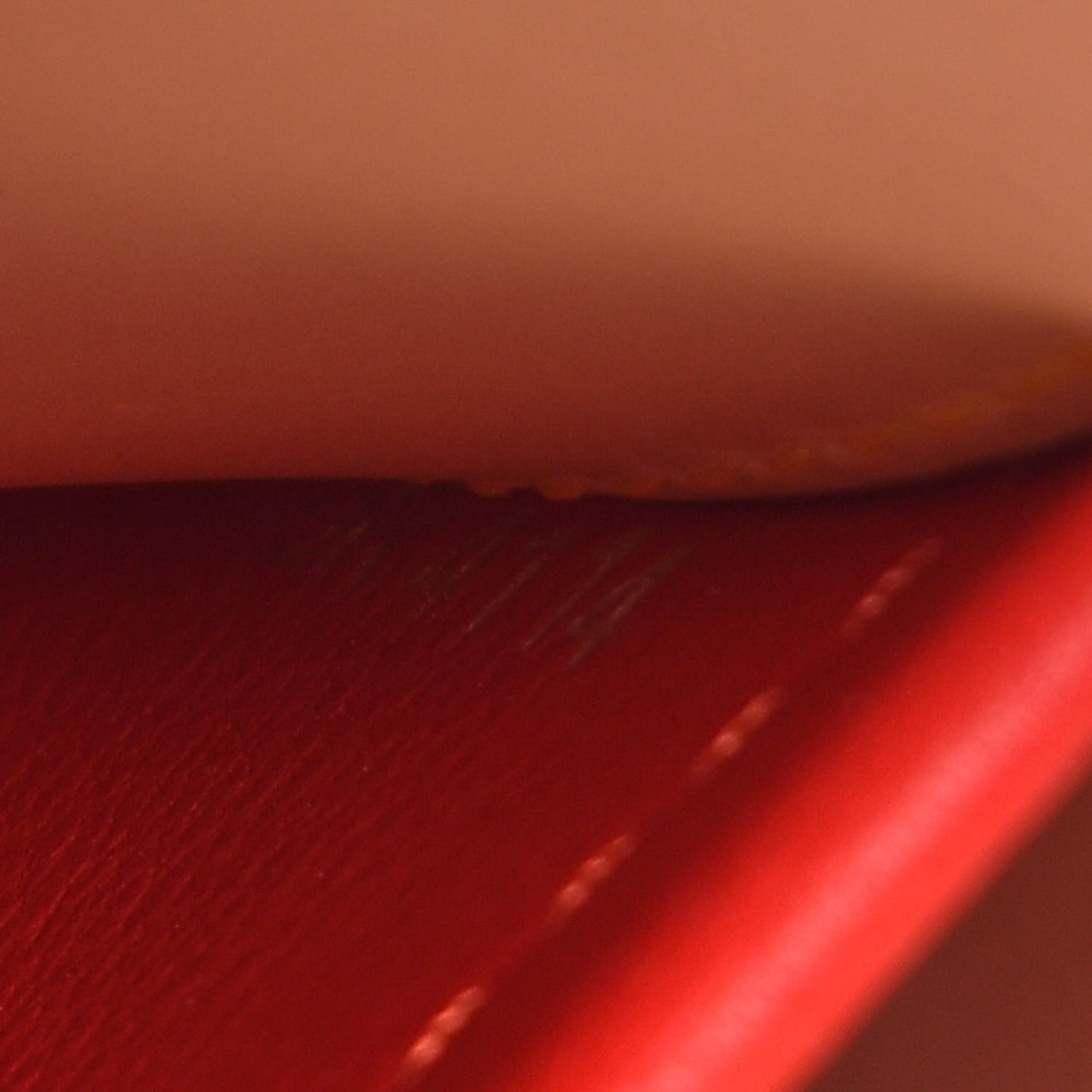 Monogram Calf Hair Spikes Iconoclasts Christian Louboutin Tote Red