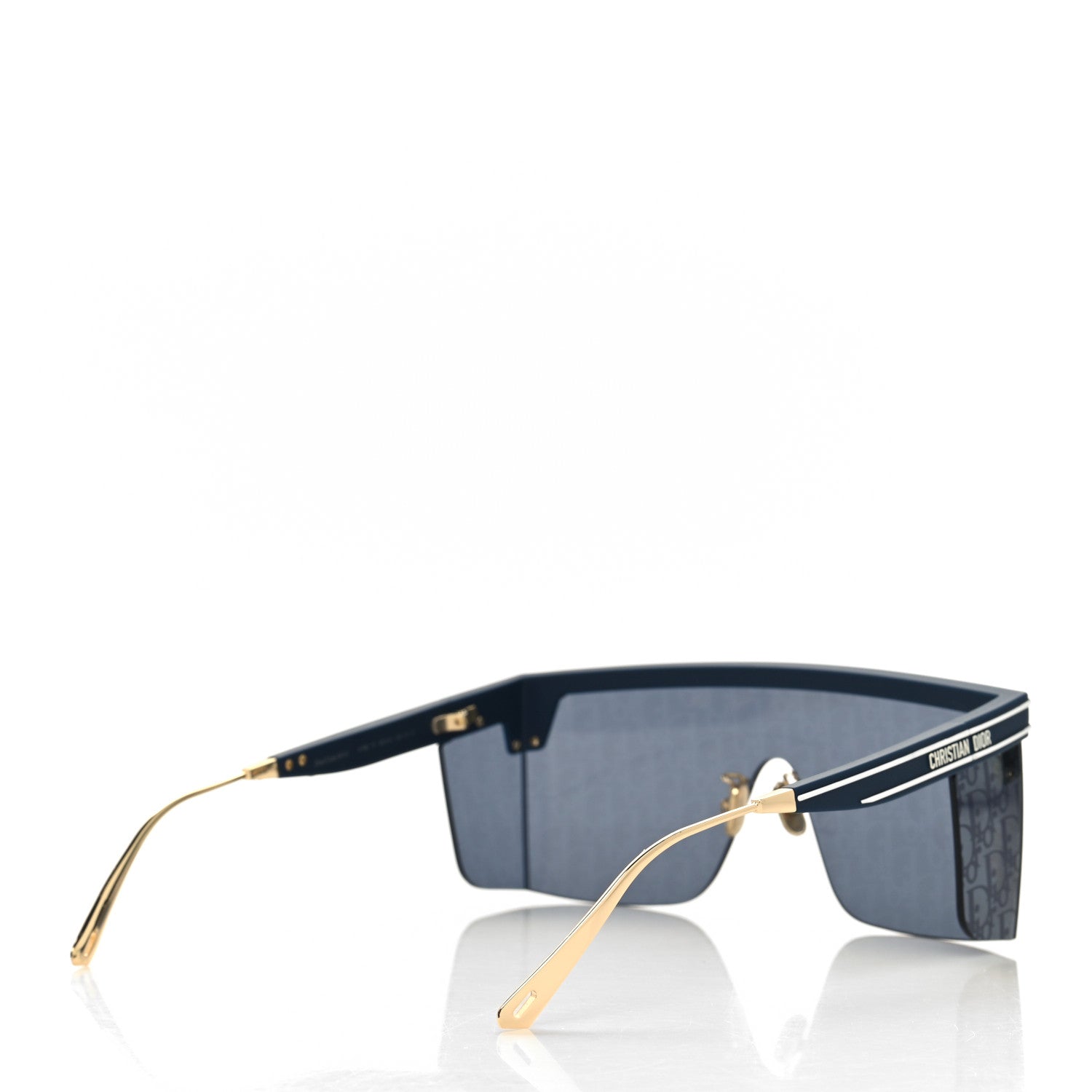 Christian Dior Oblique Diorclub M1U Mask Sunglasses Blue 4 of 8