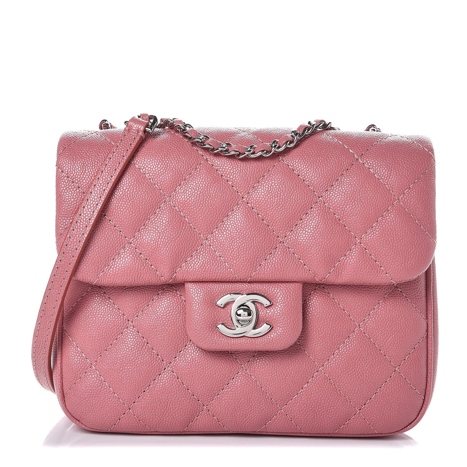 Chanel Caviar Quilted Small Urban Companion Flap Pink 1 of 8