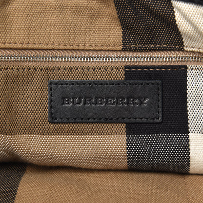 Burberry Grainy Calfskin House Check Medium Maidstone Black 6 of 11