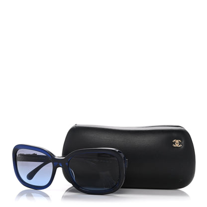 Chanel Acetate CC Bow Sunglasses 5280-Q Blue 8 of 8