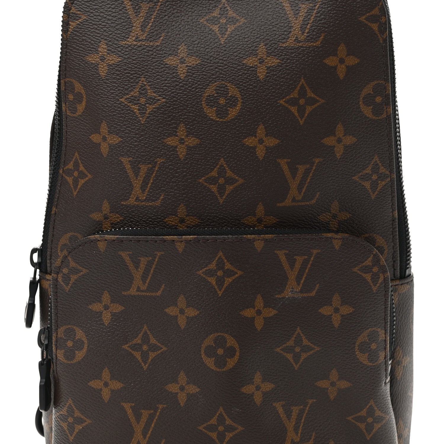 Louis Vuitton Monogram Macassar Avenue Sling Bag 7 of 9