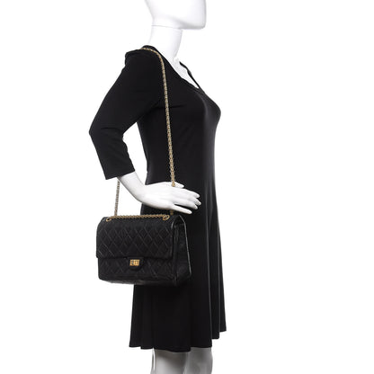 Chanel Aged Calfskin Quilted 2.55 Reissue 226 Flap Black 2 of 11