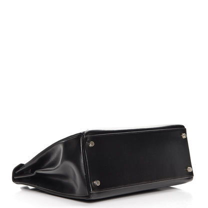 Hermes Box Kelly Retourne 32 Black 5 of 48