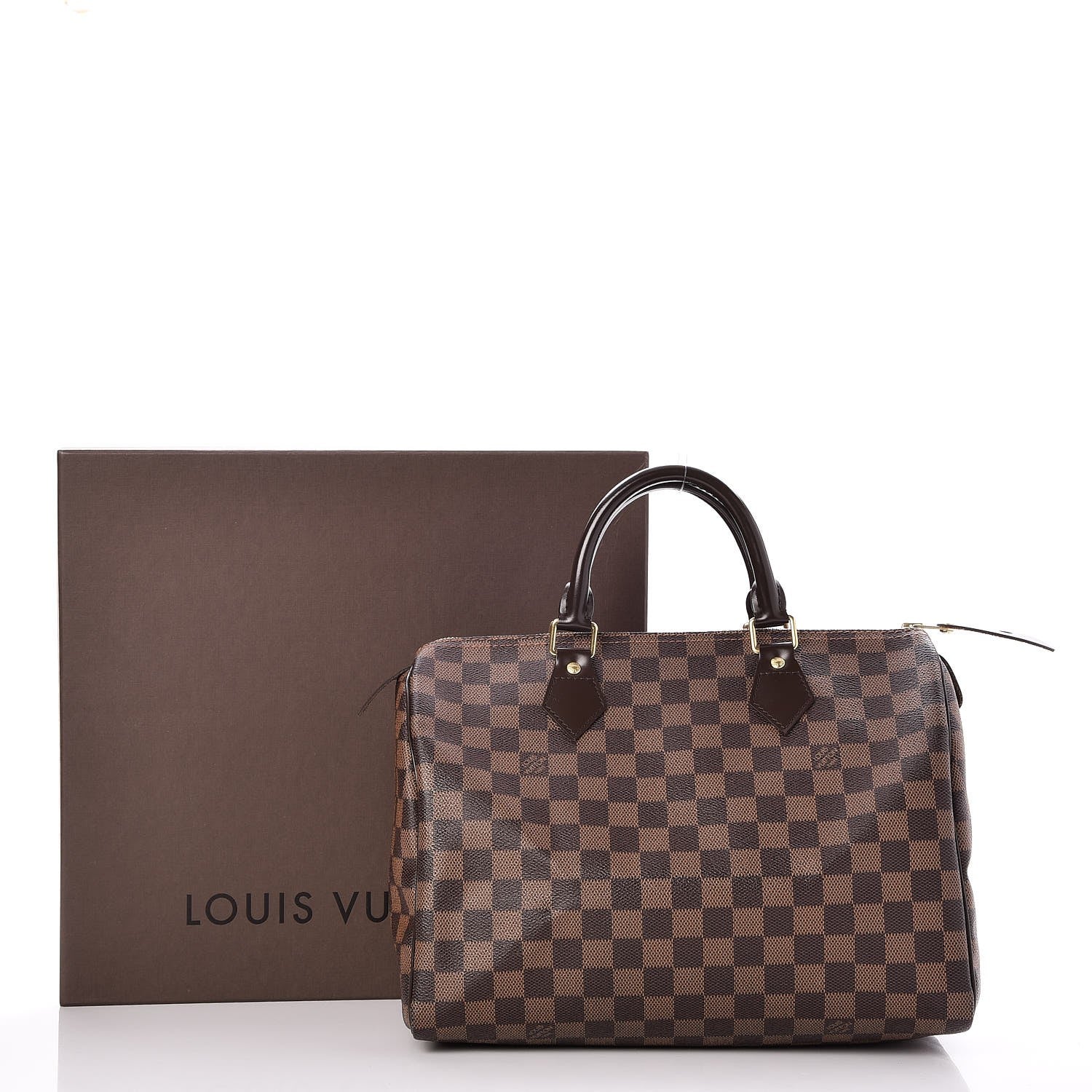 Louis Vuitton Damier Ebene Speedy 30 8 of 8