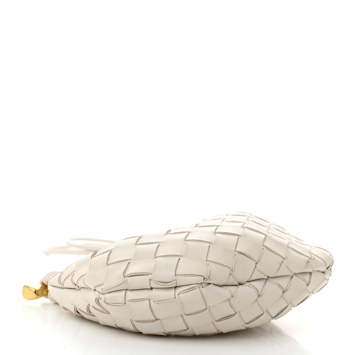Nappa Intrecciato Mini Sardine Bag Chalk