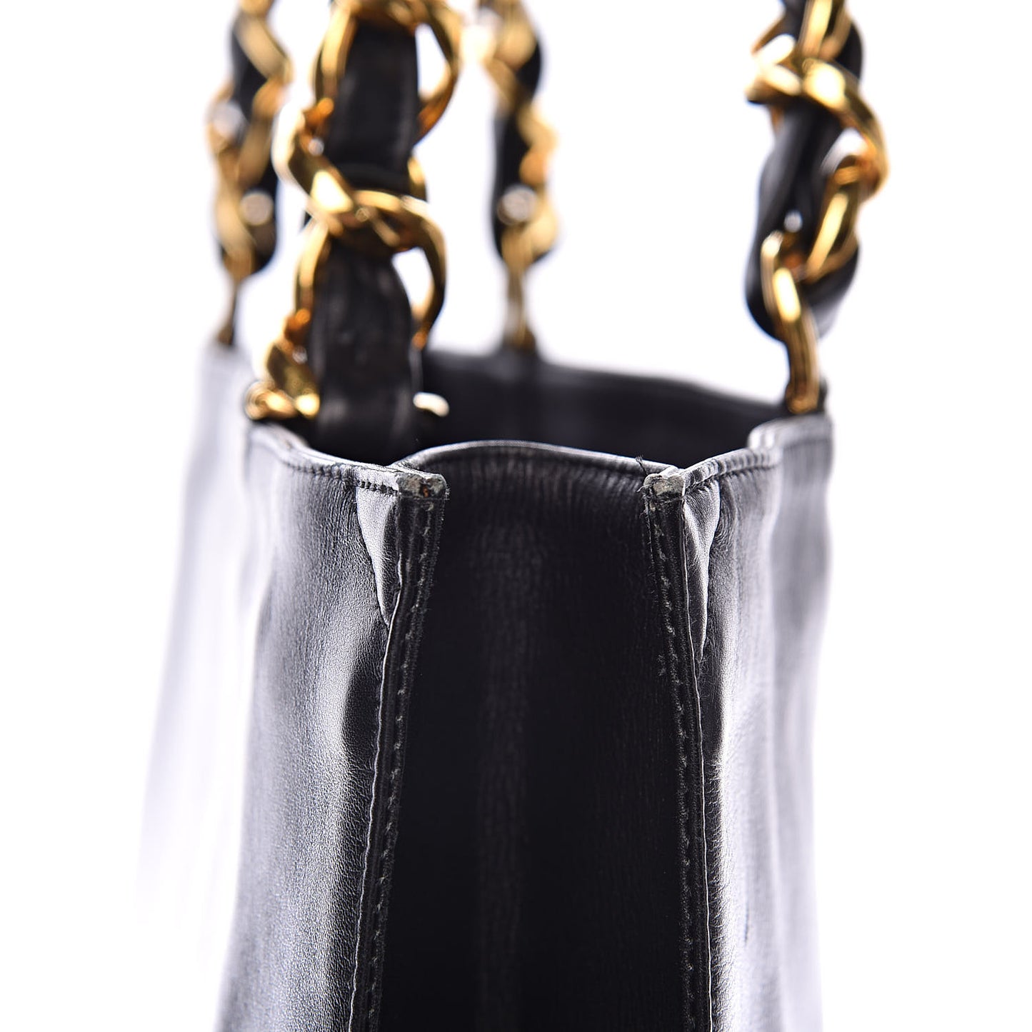 Lambskin CC Shoulder Bag Black