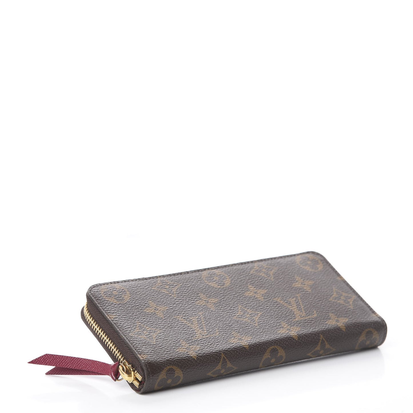 Monogram Clemence Wallet Fuchsia