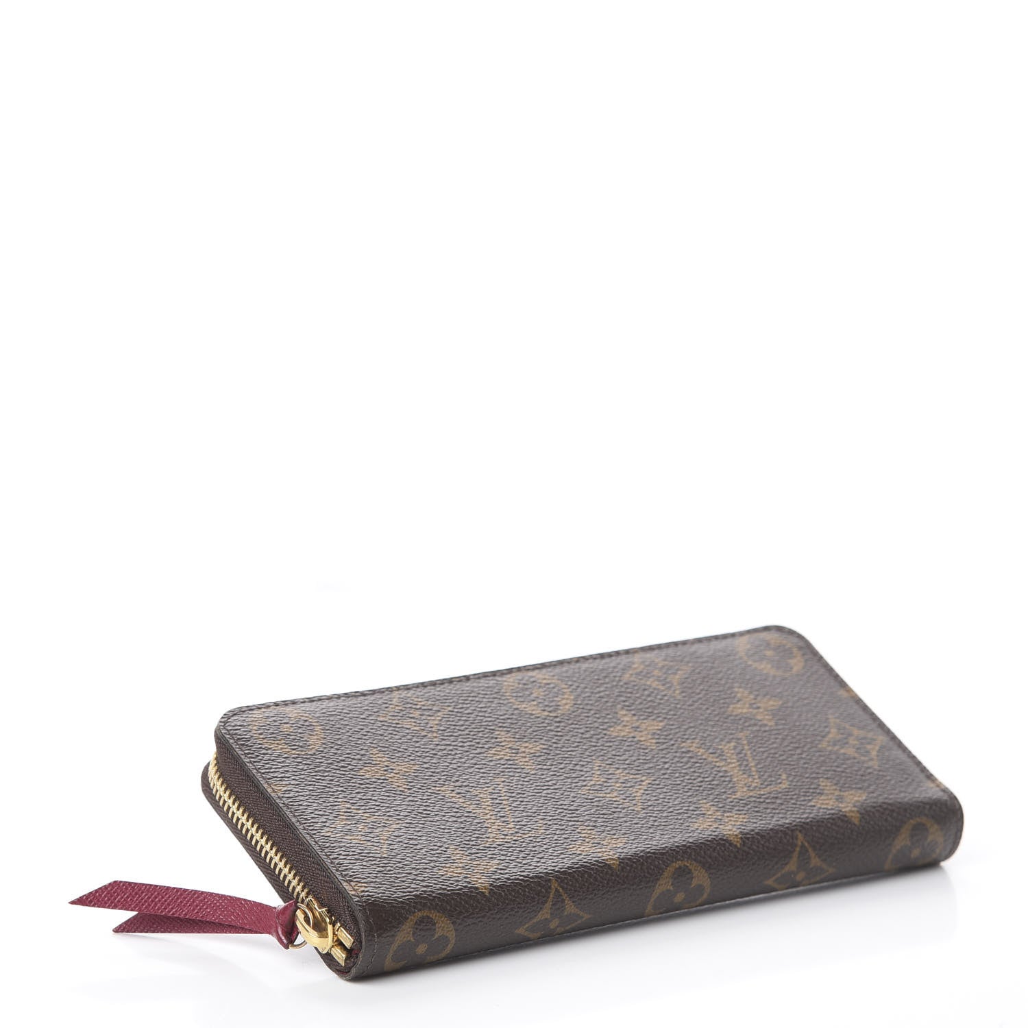 Louis Vuitton Monogram Clemence Wallet Fuchsia 3 of 5