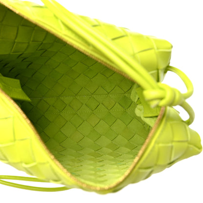 Bottega Veneta Nappa Intrecciato Mini Loop Camera Bag Acid Kiwi 5 of 8