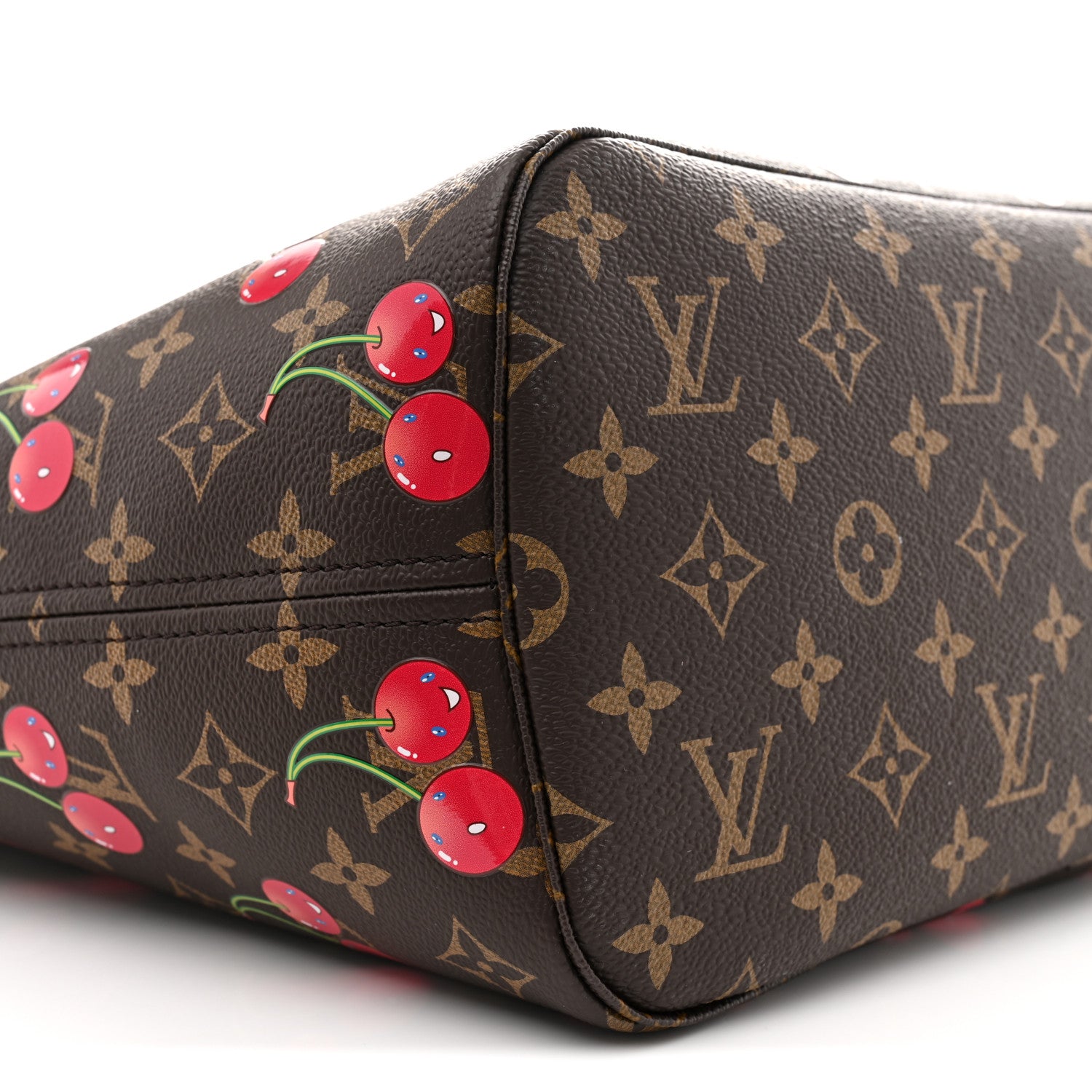Louis Vuitton LV X TM Monogram Cerises Neverfull MM 9 of 10