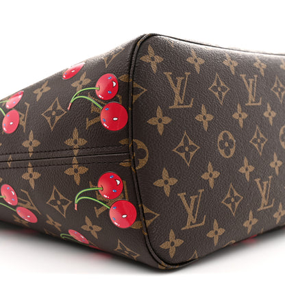 Louis Vuitton LV X TM Monogram Cerises Neverfull MM 9 of 10