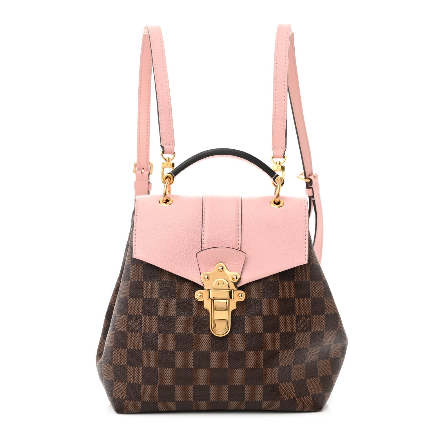 Louis Vuitton Damier Ebene Clapton Backpack Magnolia 1 of 14