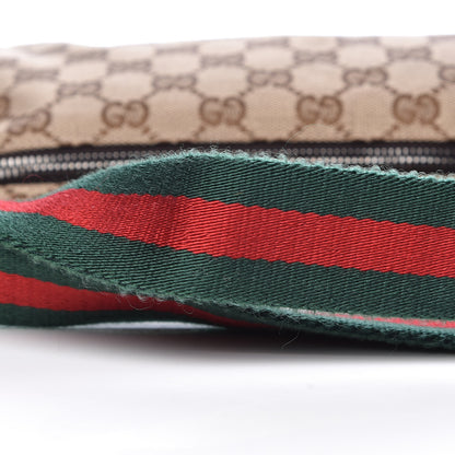 Gucci Monogram Web Belt Bag Dark Brown 13 of 14