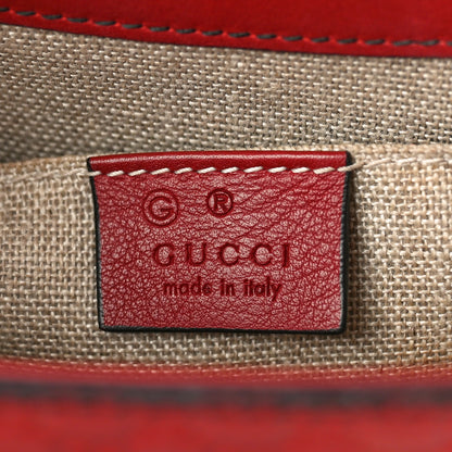 Gucci Microguccissima Medium Emily Chain Shoulder Bag Red 6 of 13