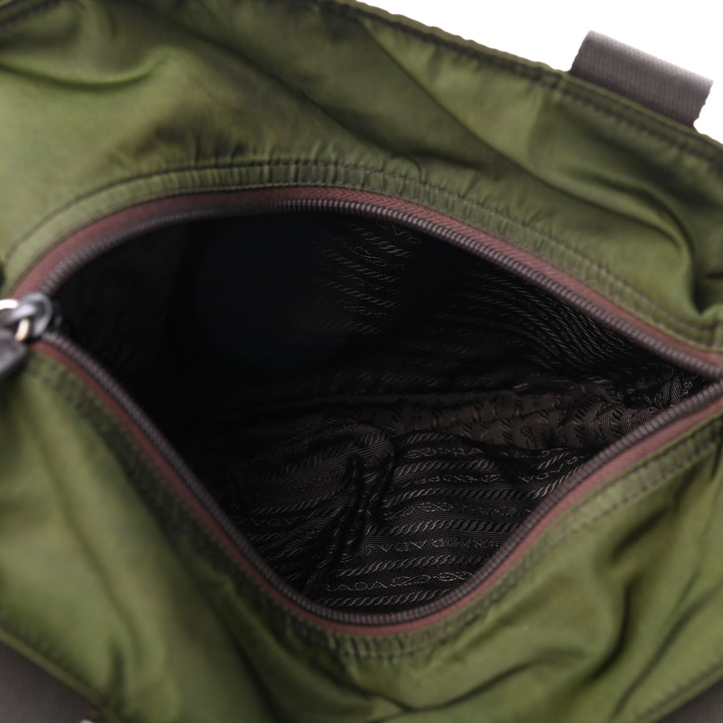 Tessuto Nylon Vela Tote Ebano