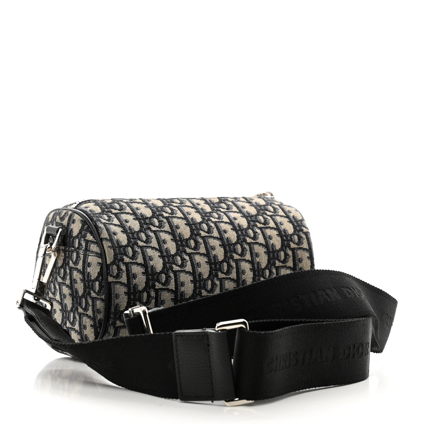 Oblique Roller Messenger Bag Blue