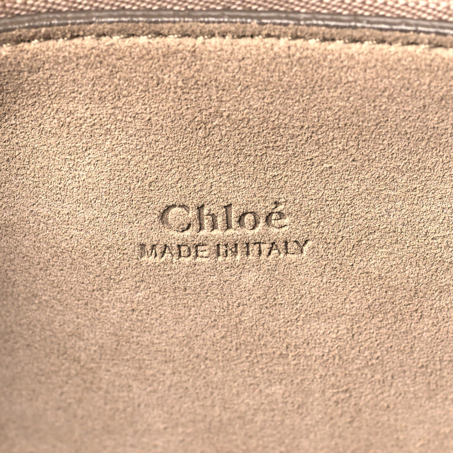 Calfskin Suede Medium Faye Shoulder Bag Motty Grey