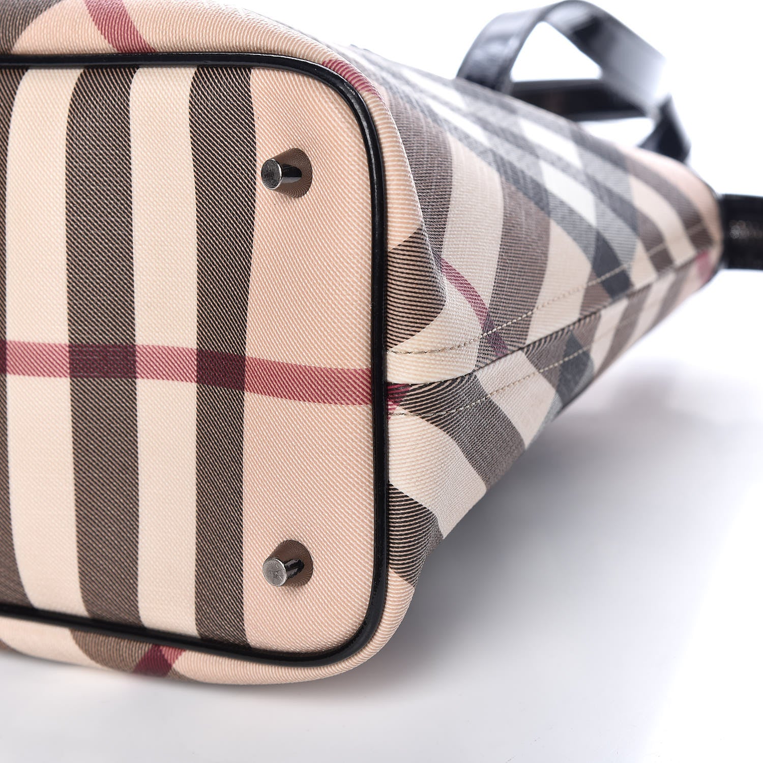Burberry Supernova Check Regent Tote Black 14 of 20