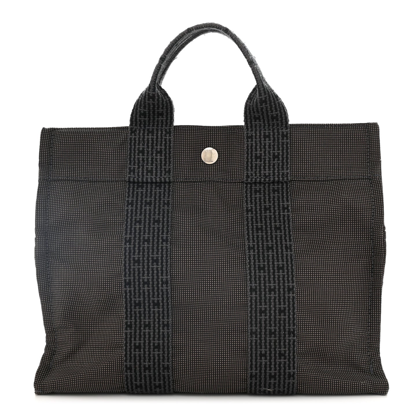 Canvas Herline PM Tote Grey