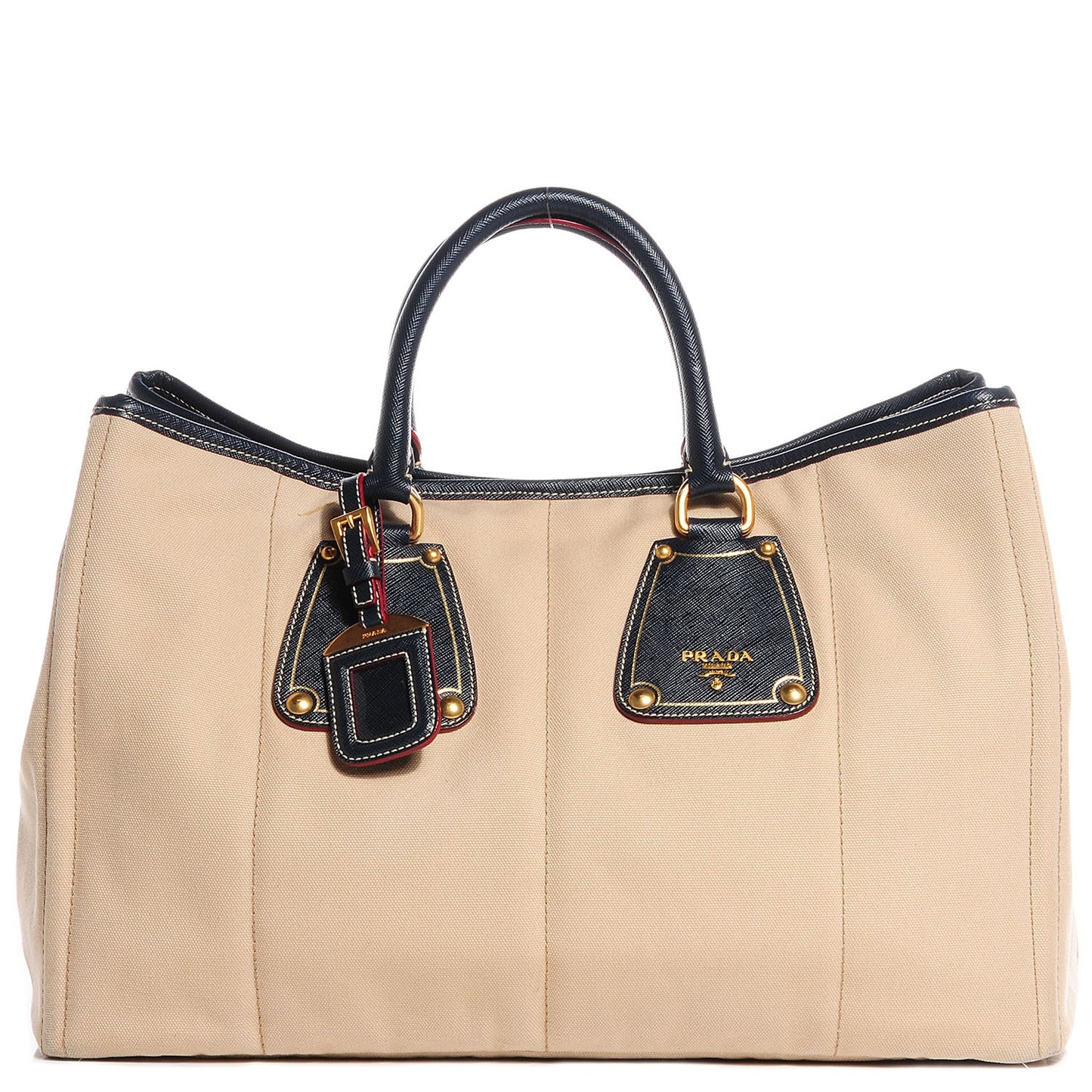 Canapa Saffiano Tote Corda Blue