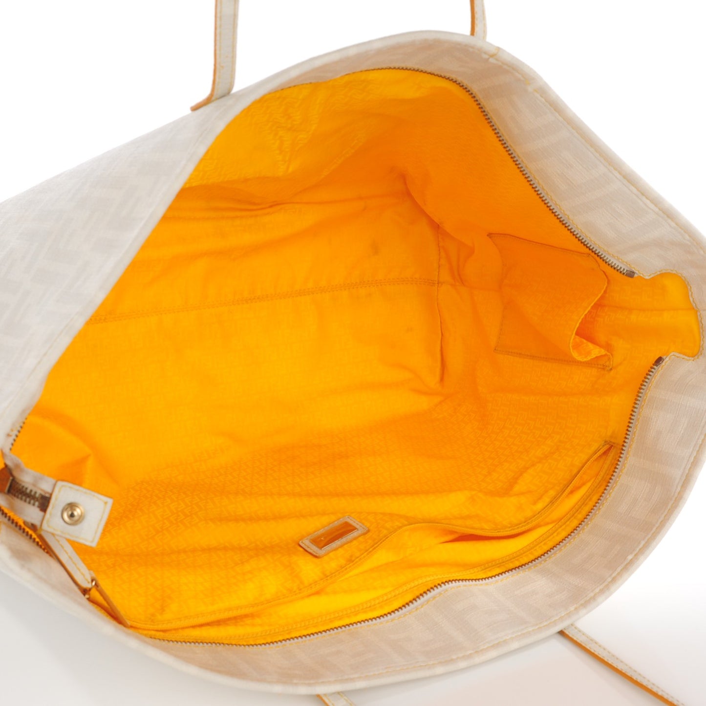 Zucca Spalmati Roll Tote White