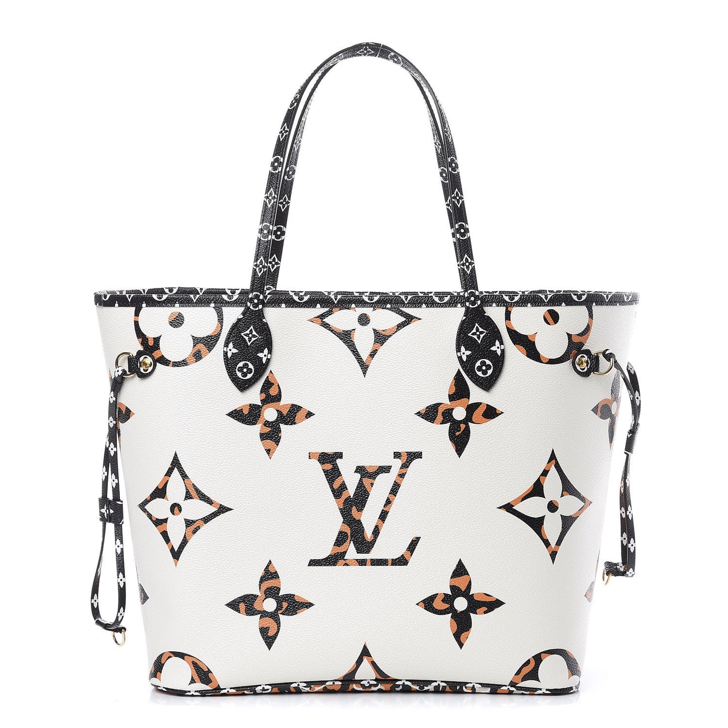 Monogram Giant Jungle Neverfull MM Ivory