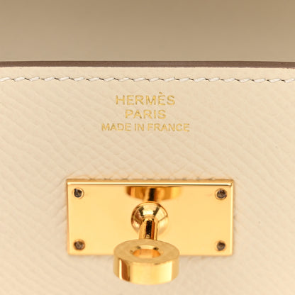 Hermes Epsom Kelly Wallet To Go Craie 6 of 11