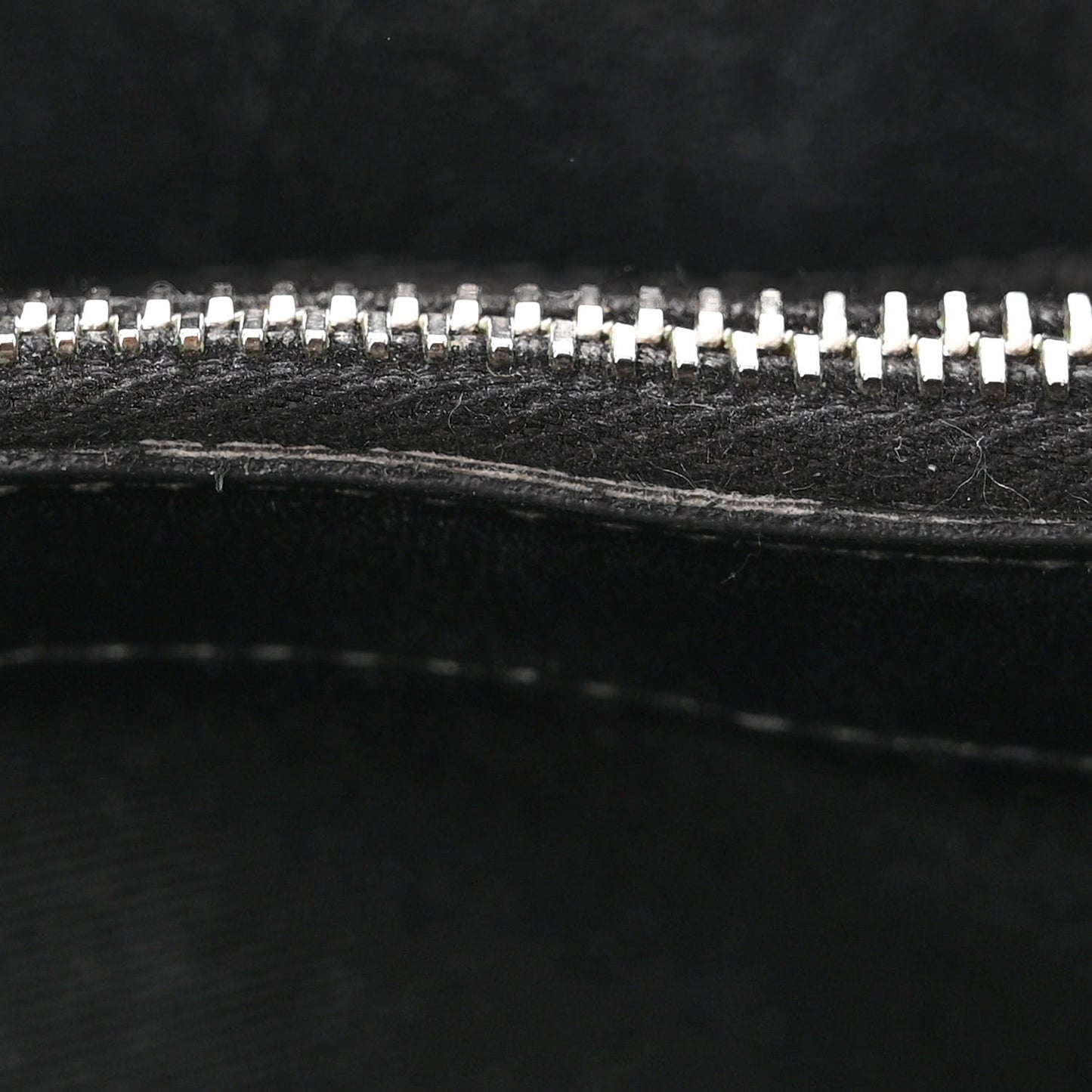Calfskin Y Quilted Monogram Medium Loulou Chain Satchel Black