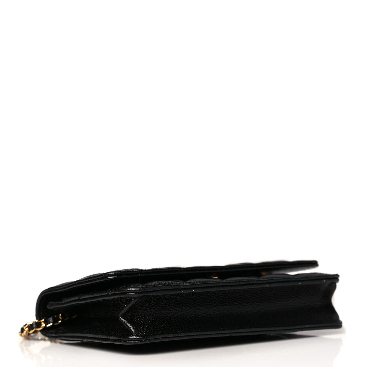 Chanel Caviar Quilted Wallet On Chain WOC Black 4 of 10