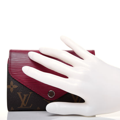 Louis Vuitton Epi Monogram Marie-Lou Compact Wallet Fuchsia 2 of 14