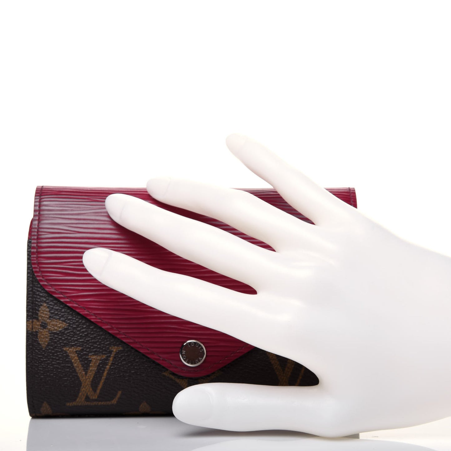 Epi Monogram Marie-Lou Compact Wallet Fuchsia