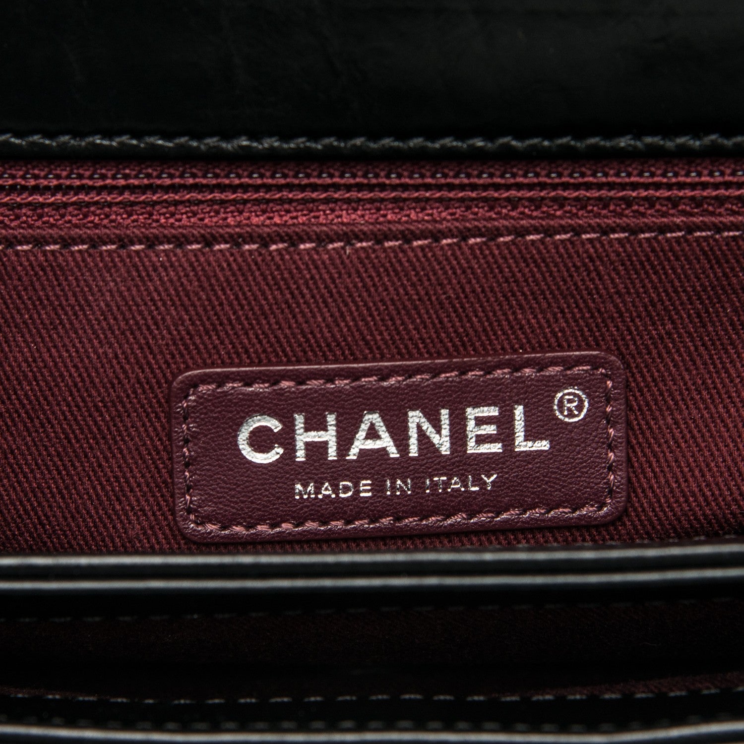 Chanel Calfskin Quilted Large Perfect Edge Flap Black 7 of 8