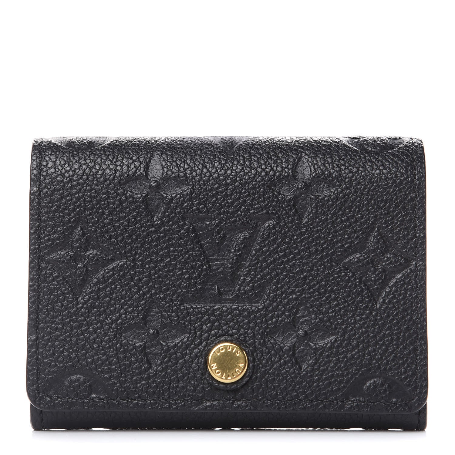 Louis Vuitton Empreinte Business Card Holder Black 1 of 8