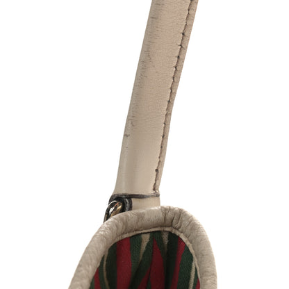 Gucci Monogram Medium New Britt Hobo Off White 9 of 21