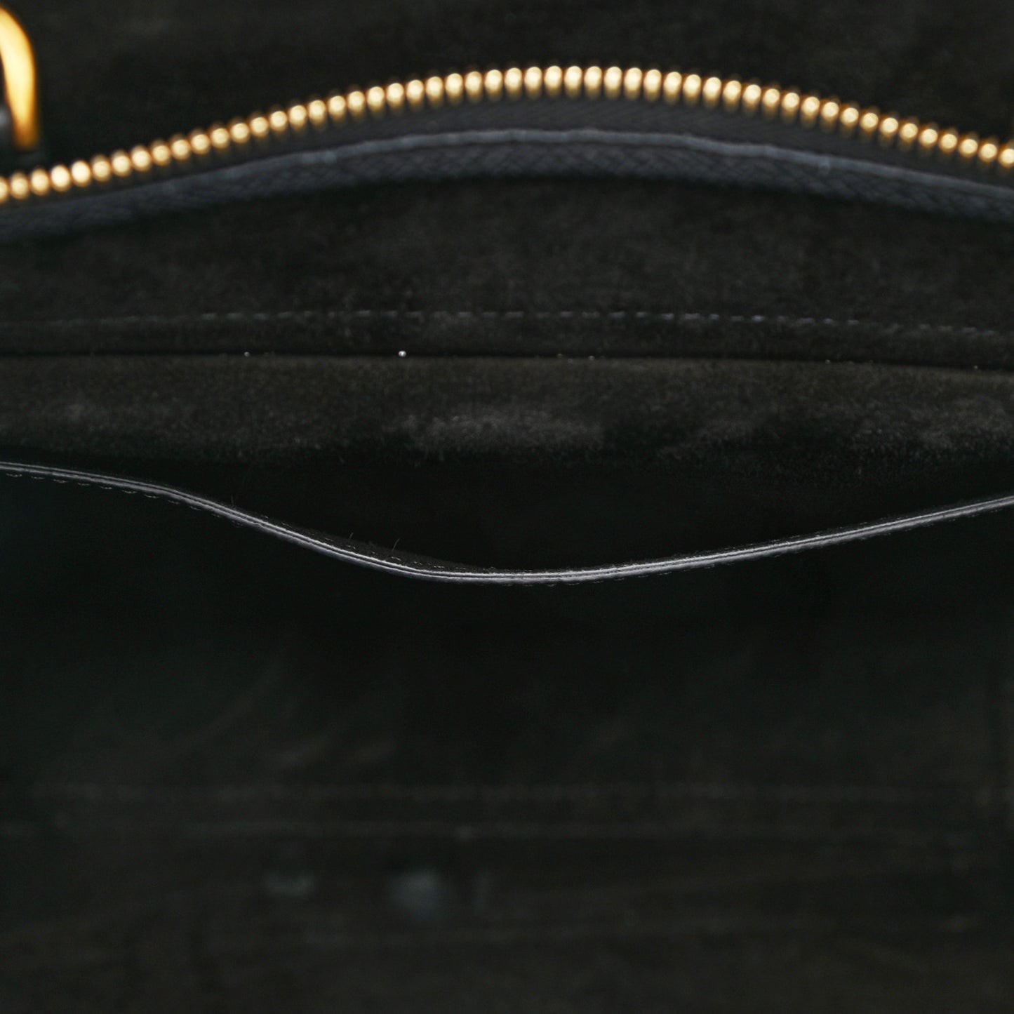 Grained Calfskin Micro Belt Bag Black