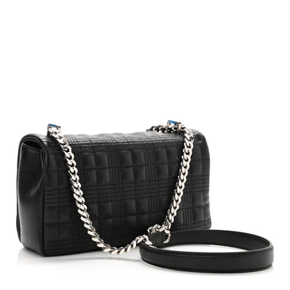 Burberry Grainy Calfskin Quilted Small Lola Bag Black 3 of 7
