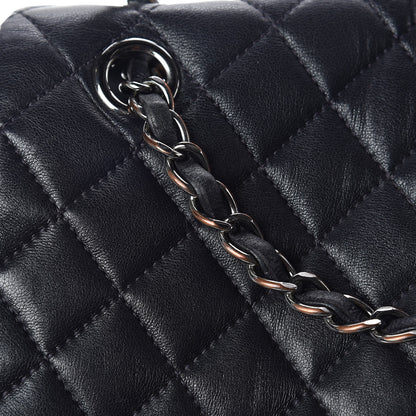 Chanel Calfskin Quilted Large Urban Spirit Backpack Navy 10 of 12